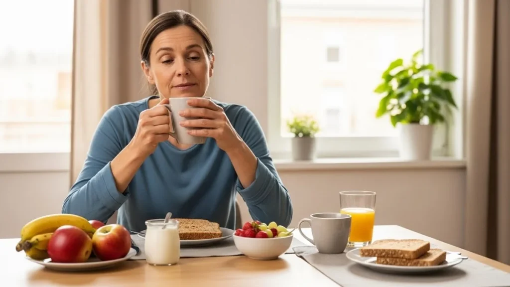 Suplementos Que Vão Transformar Sua Saúde - Pessoa com cansaço e baixa energia refletindo sobre a saúde e suplementação