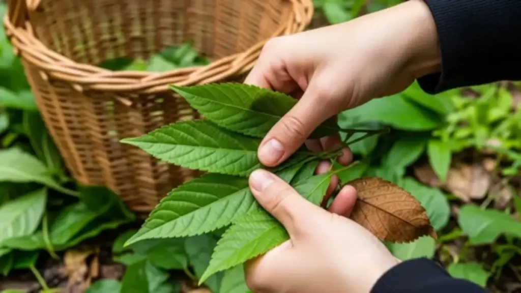 Como identificar e colher guaco para xarope expectorante.