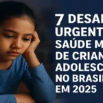 7 desafios da Saúde mental infantil e adolescente no Brasil