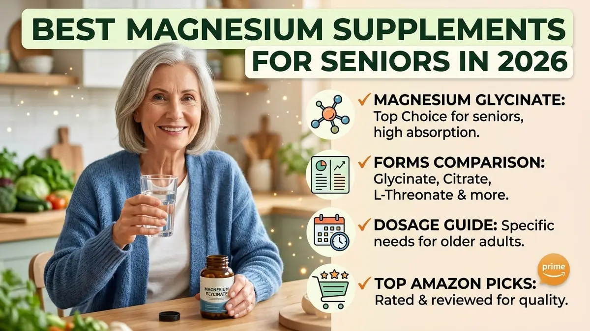 Best magnesium supplements for seniors in 2026 — science-backed guide for people over 60