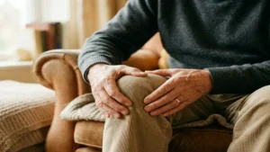 O líquido sinovial liberado no exercício atua aliviando a dor da artrose no joelho.