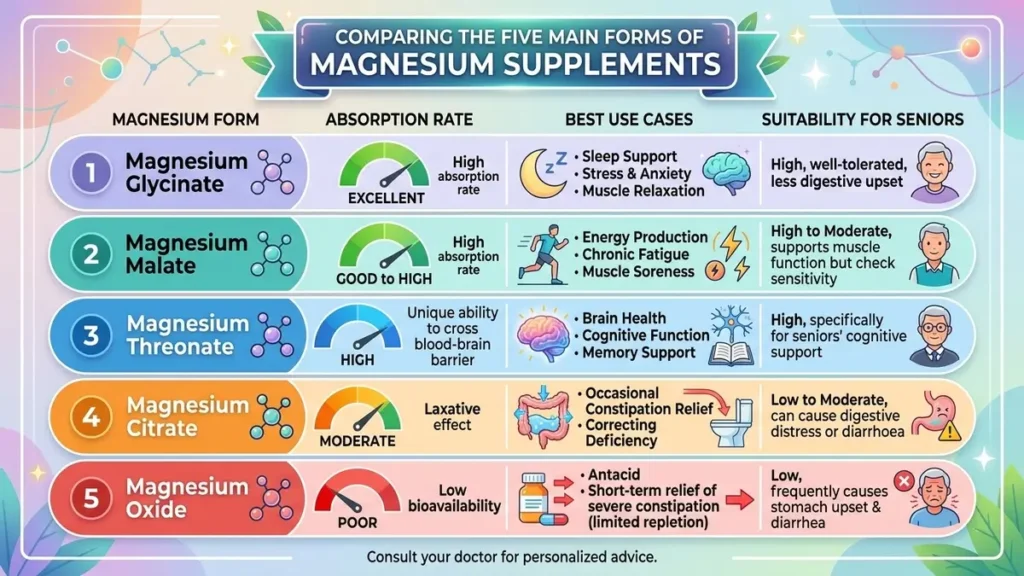 7 signs of magnesium deficiency in seniors — checklist for adults over 60