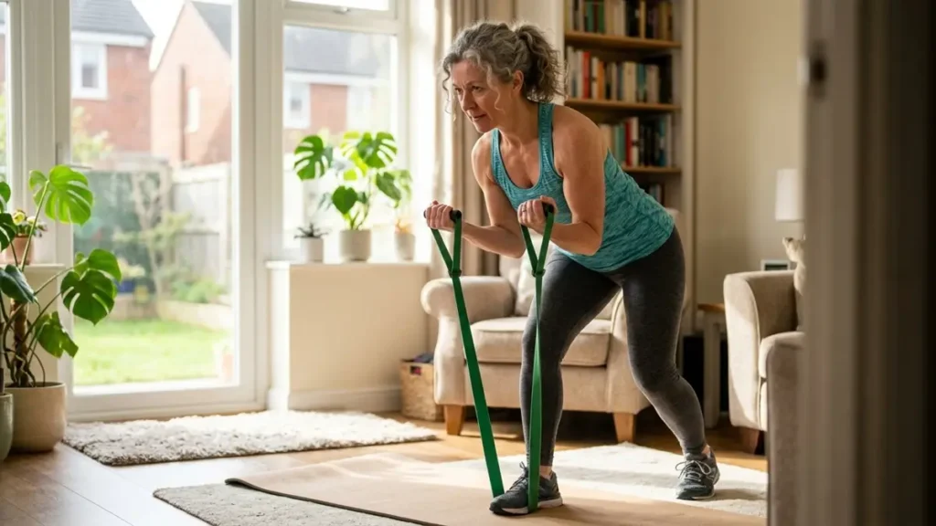 Exercícios para Diabéticos Tipo 2 - Exercício de força com elástico para diabéticos tipo 2