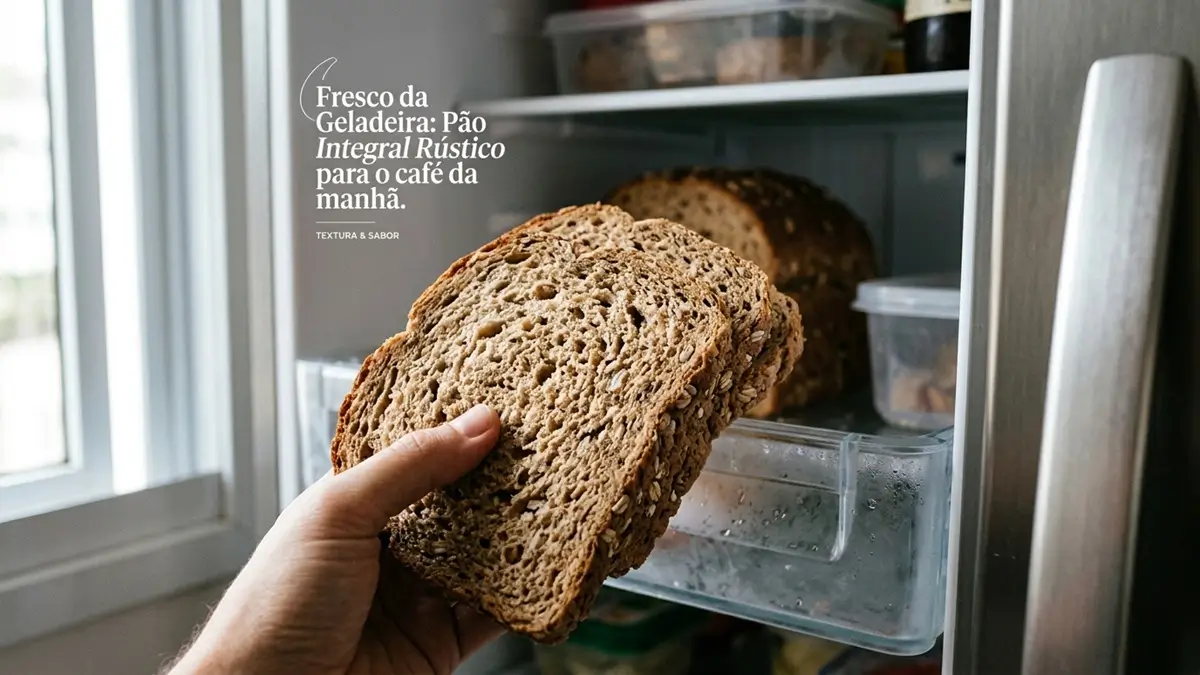 Pão guardado na geladeira aumenta amido resistente
