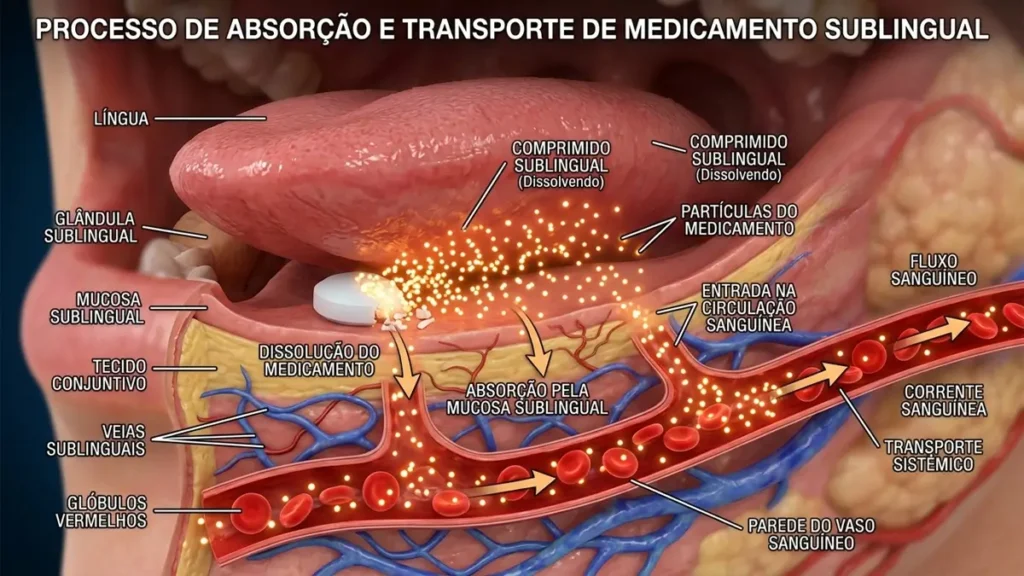 A Química da Memória - Demonstração da rápida absorção da Vitamina B12 sublingual na corrente sanguínea.