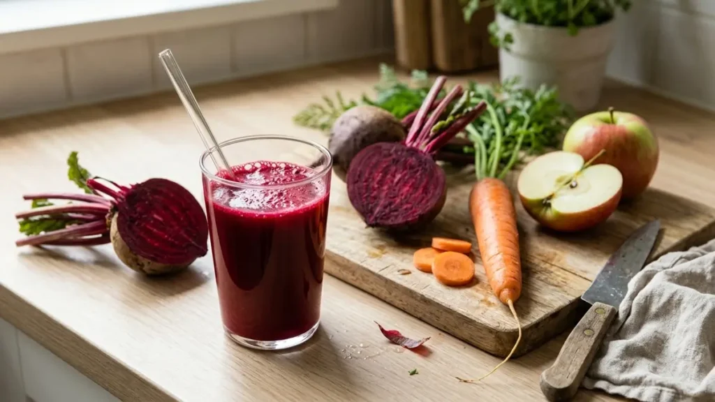 Suco de Beterraba para o Fígado: a Receita de Desintoxicação Completa com Mais 6 Sucos para Cada Órgão